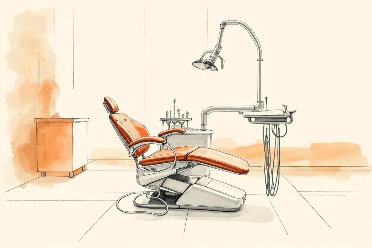 Diş Hekimi web tasarım, modern klinik koltuğu